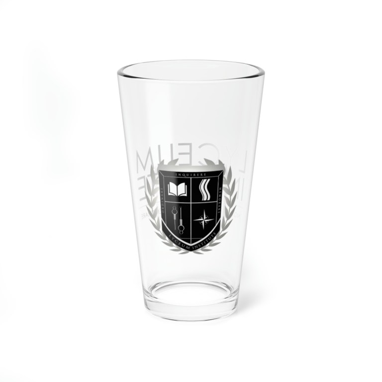 First Pint Glass (Seal and Motto)