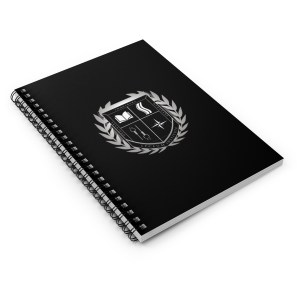 Lyceum Institute Seal - Lined Spiral Notebook