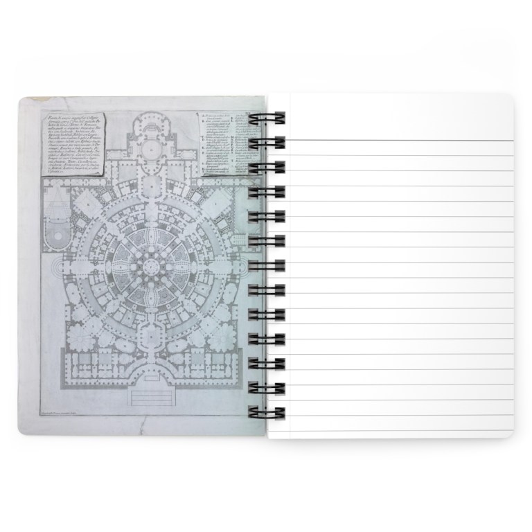 Lyceum Institute Seal - Architecture - Spiral Bound Journal