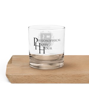 Philosophical Happy Hour - Rocks Glass
